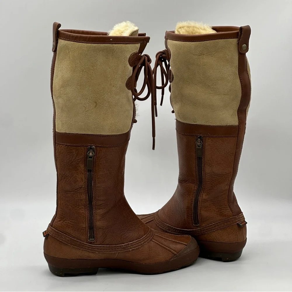 UGG Belcloud Waterproof Boots. Size 8